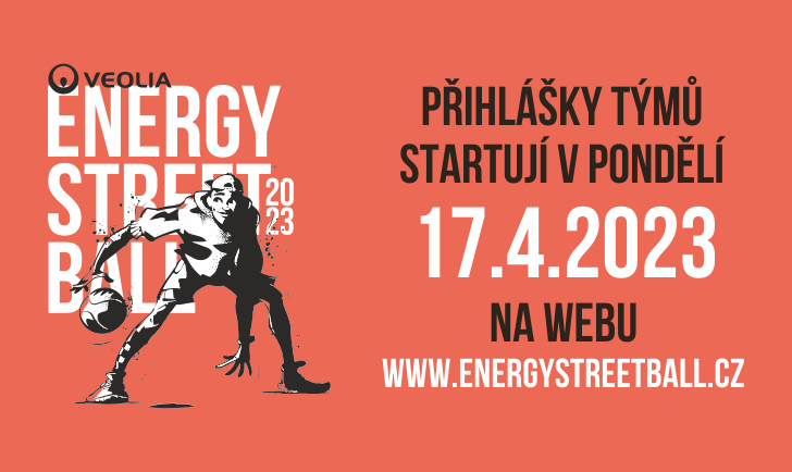 TERMÍN PŘIHLÁŠEK NA VEOLIA ENERGY STREETBALL 2023 | Energy Streetball